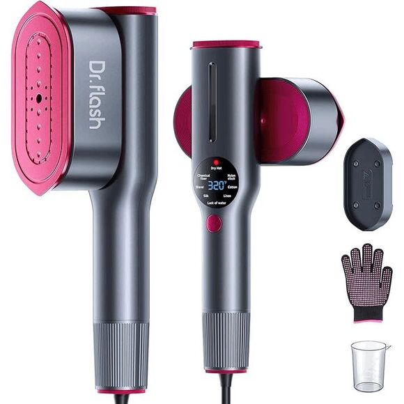Dr. Flash Other - DR. FLASH 2-in-1 Steamer & Iron 1200W Portable Travel